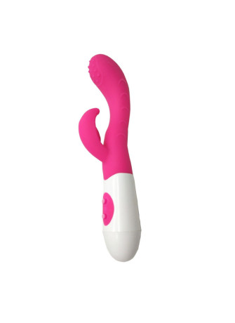 Vibromasseur Rabbit Rose avec picot de stimulation - TOZ051PNK